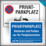 Privatparkplatz
