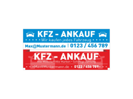 Reifen- und KFZ-Banner
