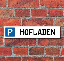 Schild Parkplatz &quot;Hofladen&quot; - 3 mm Alu-Verbund...