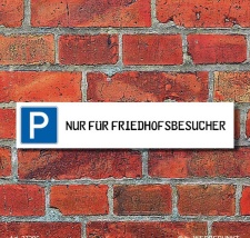 Schild Parkplatz "Nur für...