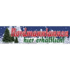 Werbebanner, Christbaum, Tannenbaum,  Weihnachtsbaum,...