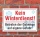 Schild "Kein Winterdienst", Gehweg, 3 mm Alu-Verbund Motiv 1 300 x 200 mm