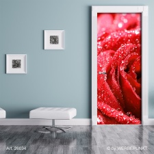 Türtapete "Rose", Türposter, selbstklebend 2050 x 880 mm