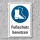 Schild "Fußschutz benutzen", DIN ISO 7010, 3 mm Alu-Verbund  450 x 300 mm