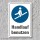 Schild "Handlauf benutzen", DIN ISO 7010, 3 mm Alu-Verbund  450 x 300 mm