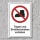 Verbotsschild "Tragen von Straßenschuhen verboten", DIN ISO 20712, 3 mm Alu-Verbund  300 x 200 mm