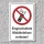 Verbotsschild "Mobiltelefone verboten", DIN ISO 7010, 3 mm Alu-Verbund  300 x 200 mm