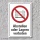 Verbotsschild "Abstellen oder lagern verboten", DIN ISO 7010, 3 mm Alu-Verbund  300 x 200 mm