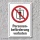Verbotsschild "Personenbeförderung verboten", DIN ISO 7010, 3 mm Alu-Verbund  300 x 200 mm