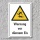 Warnschild "Warnung vor dünnem Eis", DIN ISO 20712, 3 mm Alu-Verbund  600 x 400 mm