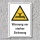 Warnschild "Starke Strömung", DIN ISO 20712, 3 mm Alu-Verbund  300 x 200 mm