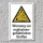 Warnschild "Explosionsgefährliche Stoffe", DIN ISO 7010, 3 mm Alu-Verbund  300 x 200 mm