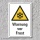 Warnschild "Warnung vor Frost", DIN ISO 7010, 3 mm Alu-Verbund  300 x 200 mm