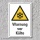 Warnschild "Warnung vor Kälte", DIN ISO 7010, 3 mm Alu-Verbund  600 x 400 mm