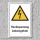Warnschild "Hochspannung", DIN ISO 7010, 3 mm Alu-Verbund  450 x 300 mm