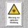 Warnschild "Optische Strahlung", DIN ISO 7010, 3 mm Alu-Verbund  300 x 200 mm
