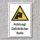 Warnschild "Gefährlicher Bulle", DIN ISO 7010, 3 mm Alu-Verbund  300 x 200 mm