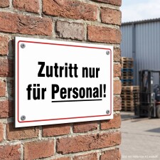 Das Bild zeigt ein Schild mit der Aufschrift...