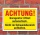 Schild "Achtung, Garagentor öffnet automatisch", 3 mm Alu-Verbund  300 x 200 mm