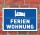Schild "Ferienwohnung", 3 mm Alu-Verbund  450 x 300 mm