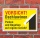 Schild Vorsicht Dachlawinen, parken und begehen 450 x 300 mm