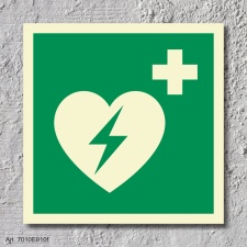 AED Rettungszeichen Rettungswegschild Schild...