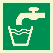 Trinkwasser Rettungszeichen Rettungswegschild Schild...