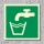 Trinkwasser Schild Nachleuchtend  200 x 200 mm