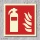 Feuerl&ouml;scher Brandschutzzeichen Symbol Schild Nachleuchtend ASR A1.3 200 x 200 mm