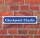 Schild im Stra&szlig;enschild Design Checkpoint Charlie 52 x 11 cm Alu-Verbund
