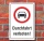 Schild Durchfahrt verboten Auto PKW Hinweisschild Verbotsschild 3 mm Alu-Verbund 300 x 200 mm
