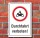 Schild Durchfahrt verboten Motorrad Hinweisschild Verbotsschild 3 mm Alu-Verbund 450 x 300 mm