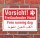Schild Vorsicht freilaufender Hund englisch arabisch wetterfest 3 mm Alu-Verbund 300 x 200 mm