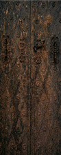 T&uuml;rtapete T&uuml;rposter Eisent&uuml;r rostig alt rustikal, selbstklebend 2050 x 880 mm