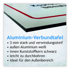 Schild Vorsicht Spielplatz, 3 mm Alu-Verbund  600 x 400 mm