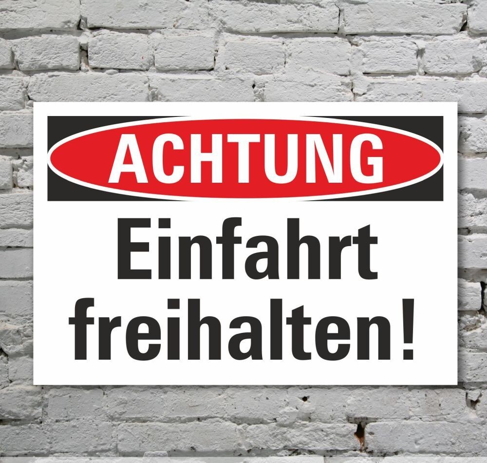 Hinweisschild 'Achtung! Tor Schließt Automatisch' Aus Kunststoff, 30 X 45 Cm, UV-beständig Für Innen & Außen