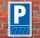Schild Parkordnung Rechts Parkplatz Privatparkplatz Hochkant 3 mm Alu-Verbund  600 x 400 mm