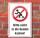 Schild Bitte nicht in die Gondel kacken 3 mm Alu-Verbund 300 x 200 mm