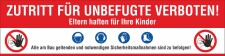 PVC Werbebanner Banner Plane Zutritt verboten...