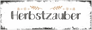 Vintage Shabby Holzschild Herbstzauber Herbst Jahreszeit Geschenk Geburtstag