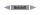 Rohrleitungskennzeichnung Aufkleber Etikett Netzluft DIN 2403 Luft - 75 x 15 mm / 10 Stück