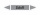 Rohrleitungskennzeichnung Aufkleber Etikett Zuluft DIN 2403 Luft - 75 x 15 mm / 10 Stück