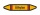 Rohrleitungskennzeichnung Aufkleber Etikett Äthylen DIN 2403 Brennbare Gase - 300 x 60 mm / 1000 Stück