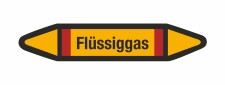 Rohrleitungskennzeichnung Aufkleber Etikett...