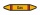 Rohrleitungskennzeichnung Aufkleber Etikett Gas DIN 2403 Brennbare Gase