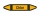 Rohrleitungskennzeichnung Aufkleber Etikett Chlor DIN 2403 Nichtbrennbare Gase - 75 x 15 mm / 10 Stück