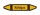 Rohrleitungskennzeichnung Aufkleber K&uuml;hlgas DIN 2403 Nichtbrennbare Gase