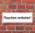 Schild Rauchen verboten Rauchverbot Hinweisschild 300 x 100 mm Alu-Verbund
