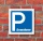 Schild Parkplatz Anwohner Hinweisschild Parkplatzschild 200 x 200 mm