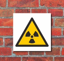 Schild Warnung vor Radioaktive Stoffen Warnschild 200 x...
